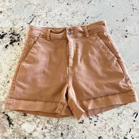 Everlane The Way-High® Twill Short- Ash Brown - Picture 7 of 10